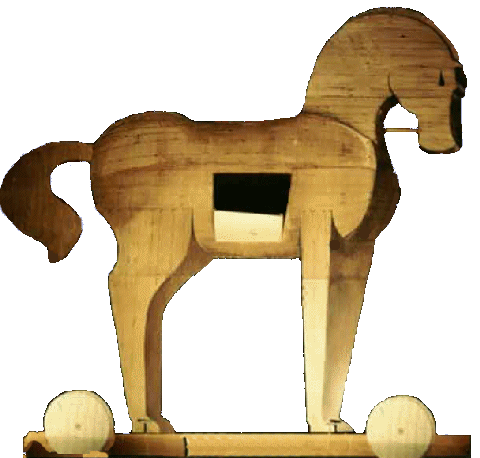 il cavallo di Troia