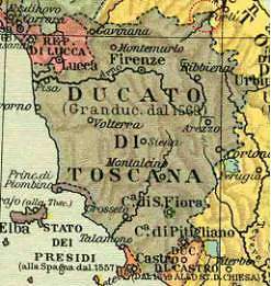 la Toscana ai tempi di Cosimo