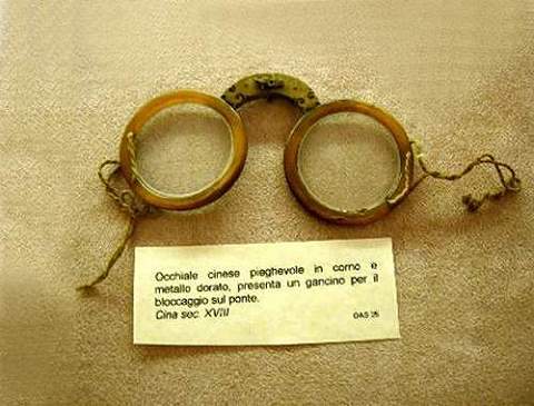 Occhiale cinese del XVIII secolo
