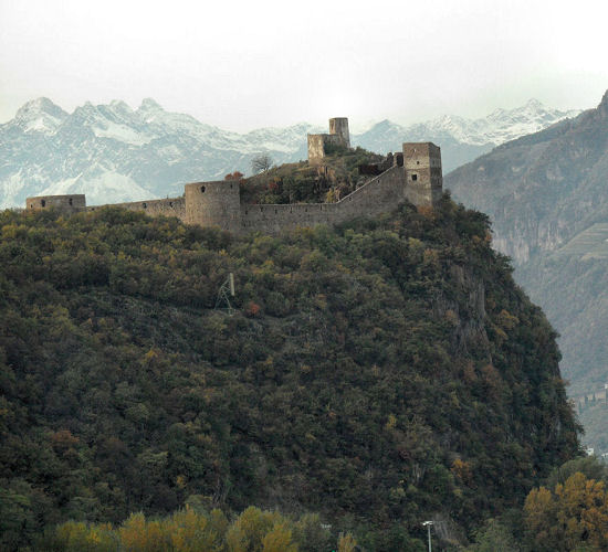 il castello di Sigmundskron - Firmiano