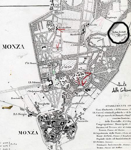 Brenna - mappa 1845