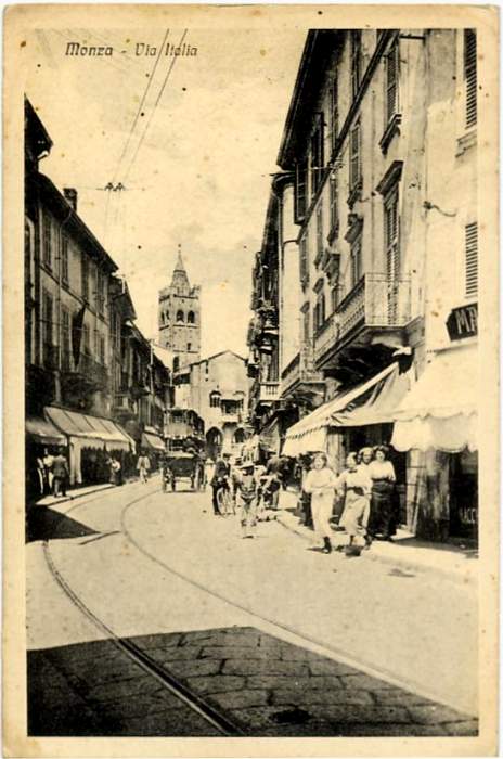 il tram in via Italia