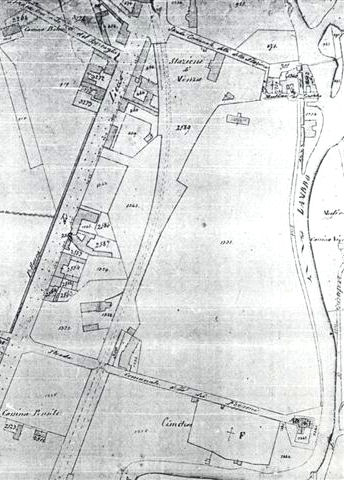 la mappa del 1857