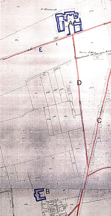mappa catasto del 1857
