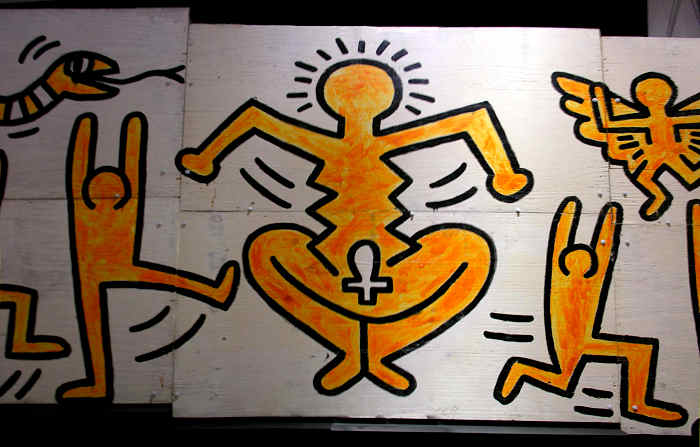 Keith Haring - il murale di Milwaukee