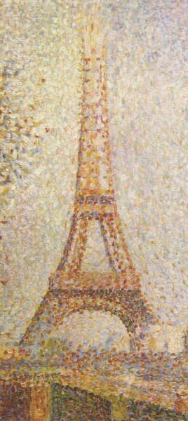 la Tour Effel vista da Seurat nel 1889