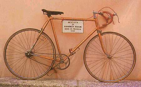 La bici di Fiorenzo Magni al Tour de France 1949