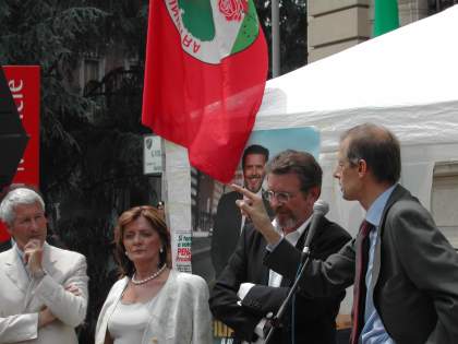 Michele Faglia, Patrizia Toia, Filippo Penati e Pietro Fassino