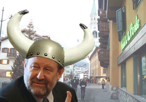 Il sindaco Mariani  va  a Cortina