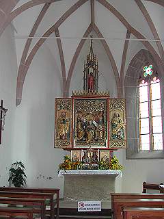 l'altare di St.Magdalena - foto Franco Isman