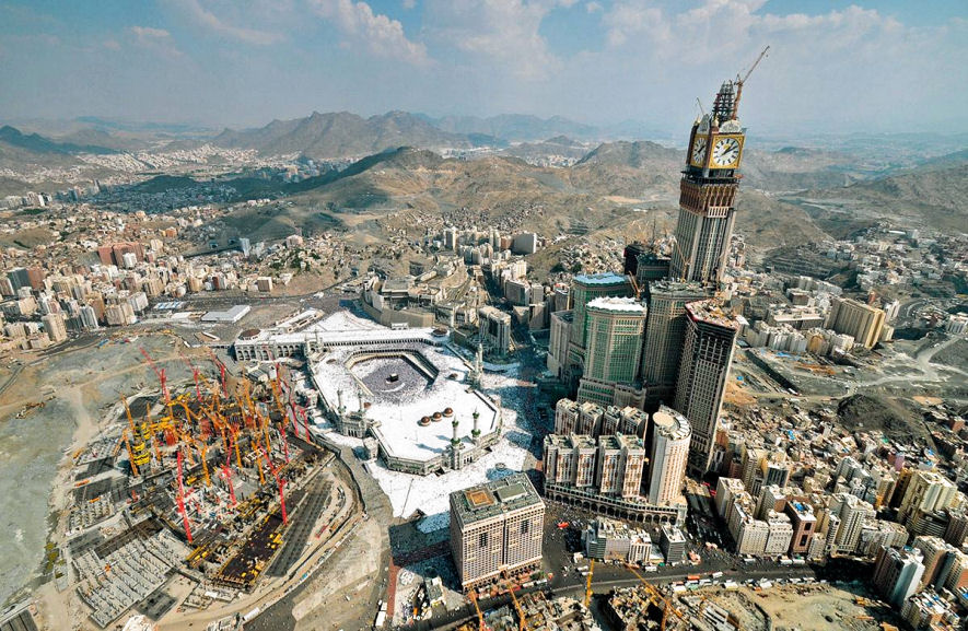 edilizia selvaggia a La Mecca